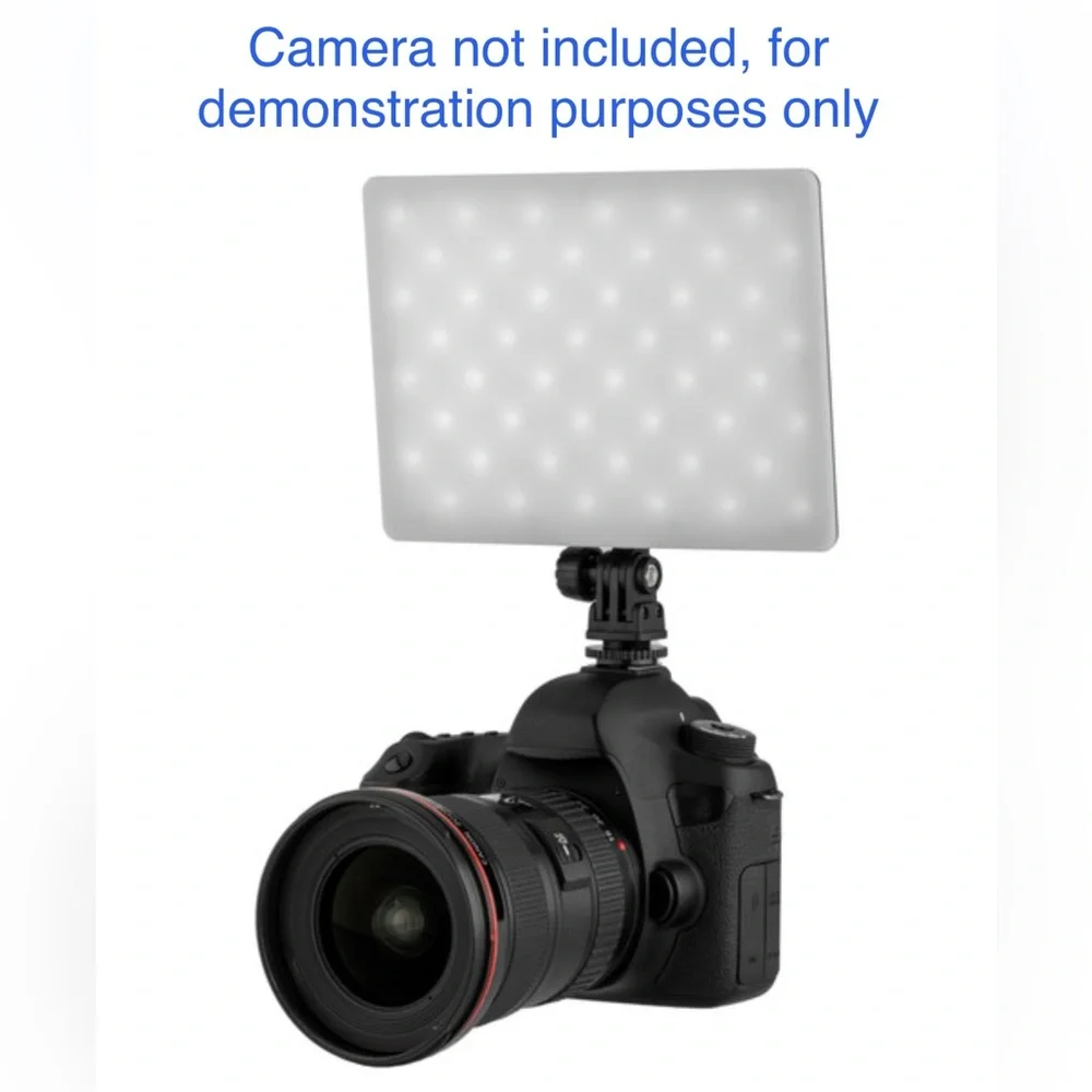 NWT Genaray SL-57 LED Video Light + Magnus Micropod Tabletop Tripod Lighting Set
